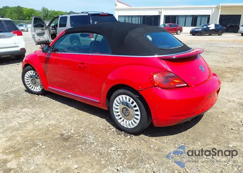 2015 Volkswagen Beetle 1.8T из США, поврежденный, VIN 3VW517AT4FM801313